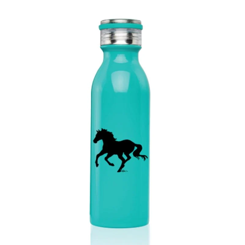 Galloping Horse Stainless Steel 20oz Sport Bottle