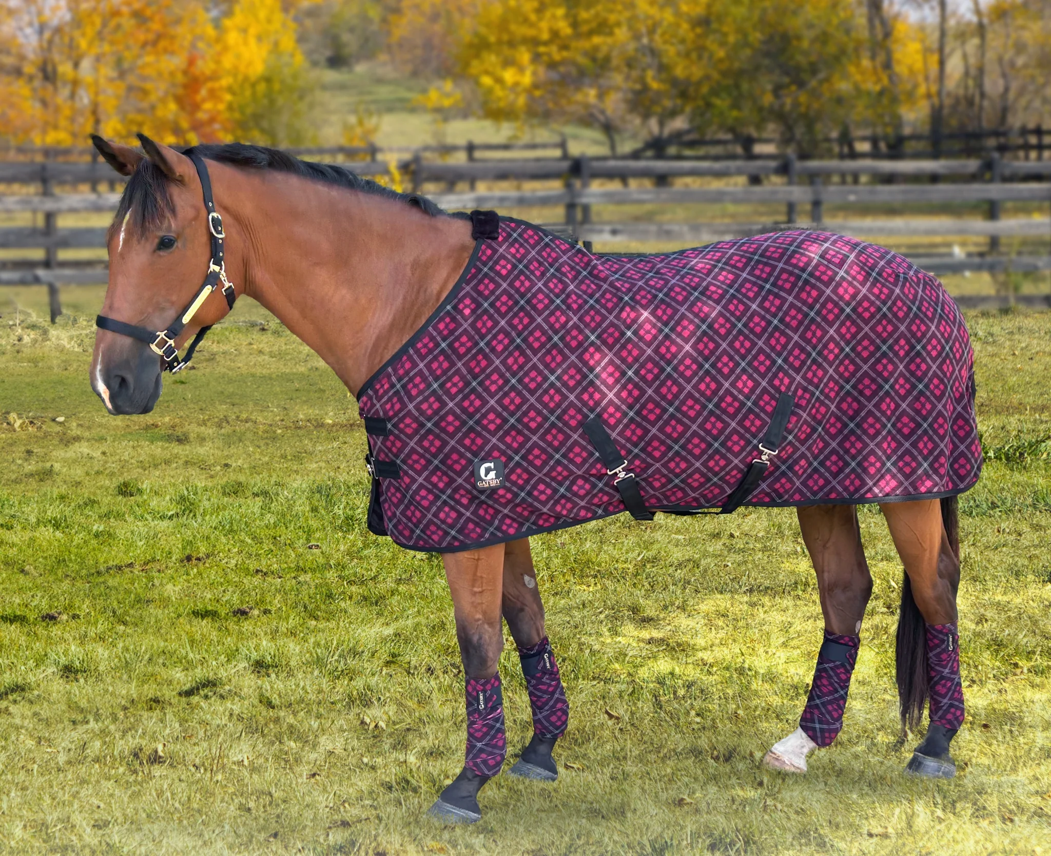 Gatsby Fleece Dress Sheet & Matching Polo Wrap Set - Image 13
