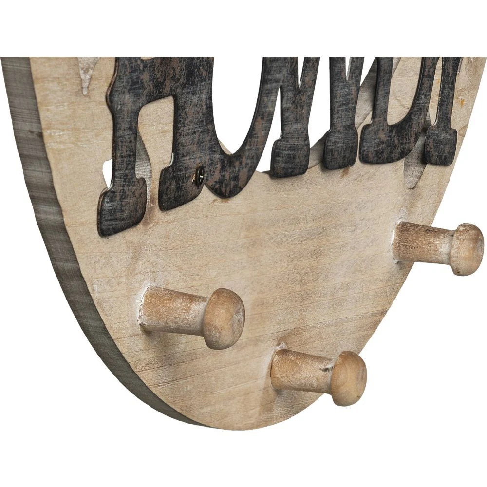 Gift Corral Howdy Sign with Three Hooks - Image 2
