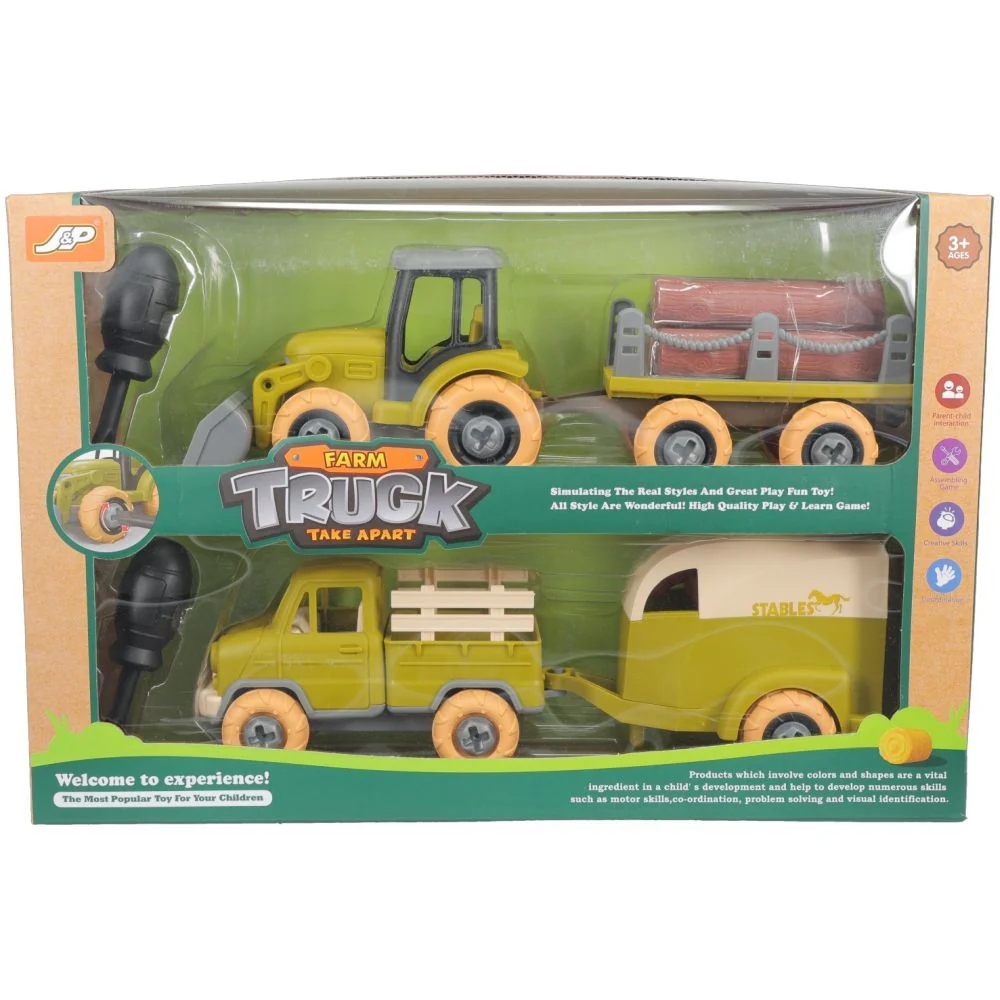 Gift Corral Truck & Tractor Set