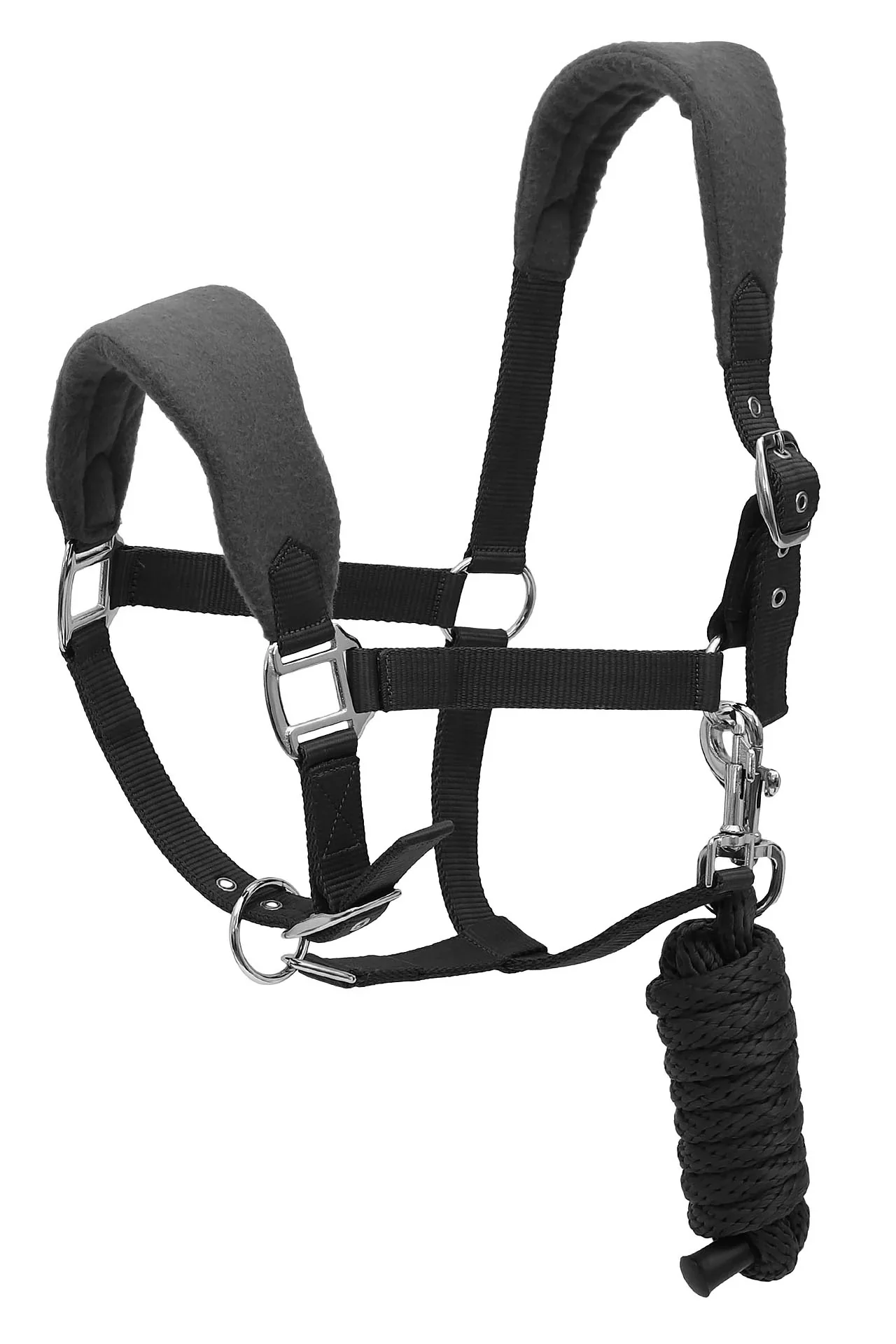Henri de Rivel Ergonomic Comfort Halter and Lead Rope Set - Image 3