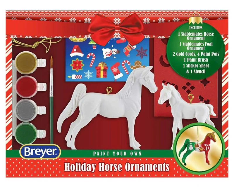Holiday Breyer Paint Your Own Ornaments Craft Kit