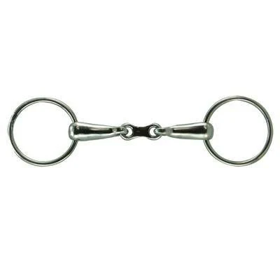 Hollow Mouth French Training Snaffle Bit - Image 4