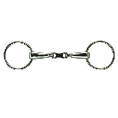 Hollow Mouth French Training Snaffle Bit - Image 5