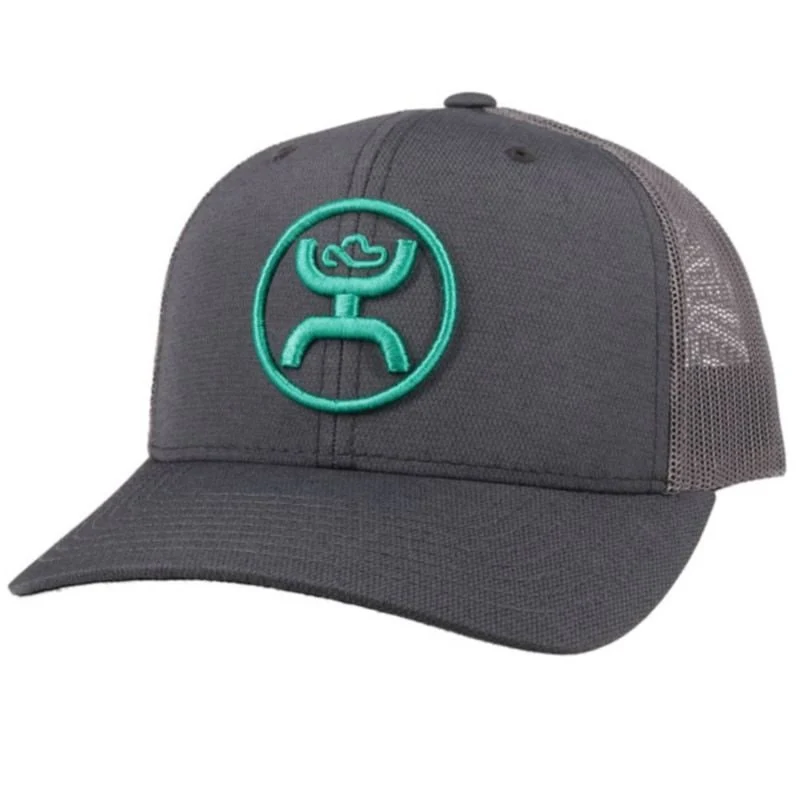 Hooey O Classic Trucker Cap with Teal Hooey Logo