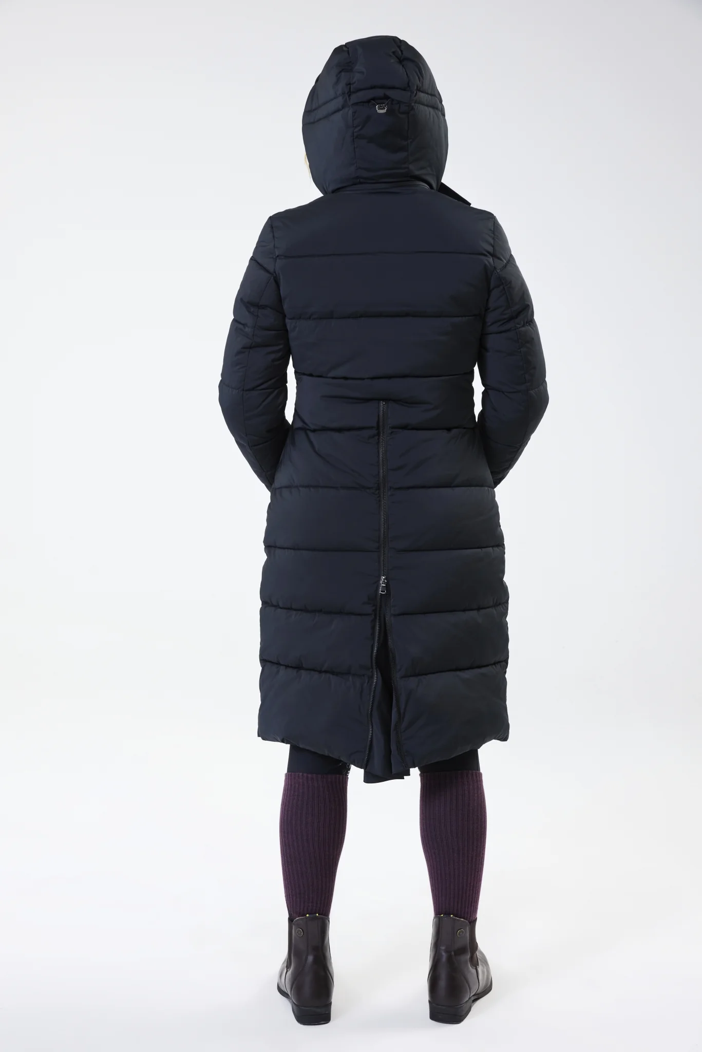 Horseware Ladies Verve Long Padded Coat - Image 4