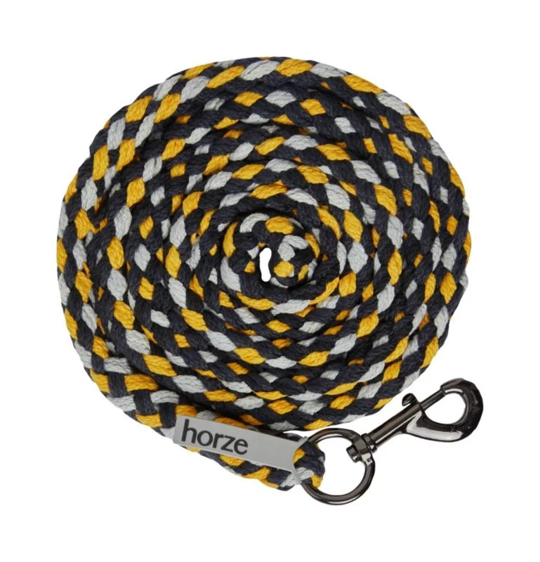 Horze Wicklow Lead With Snap Dark Navy 6.5 Feet