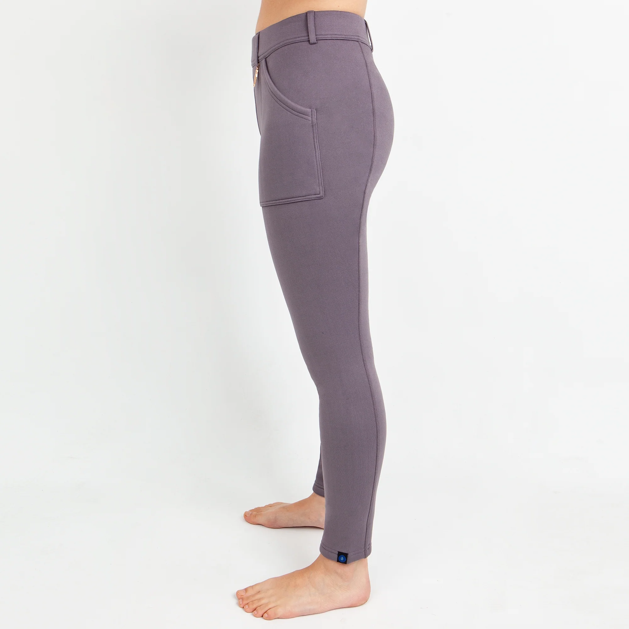 Irideon Kids Fjord Fleece Knee Patch Breeches - Image 2