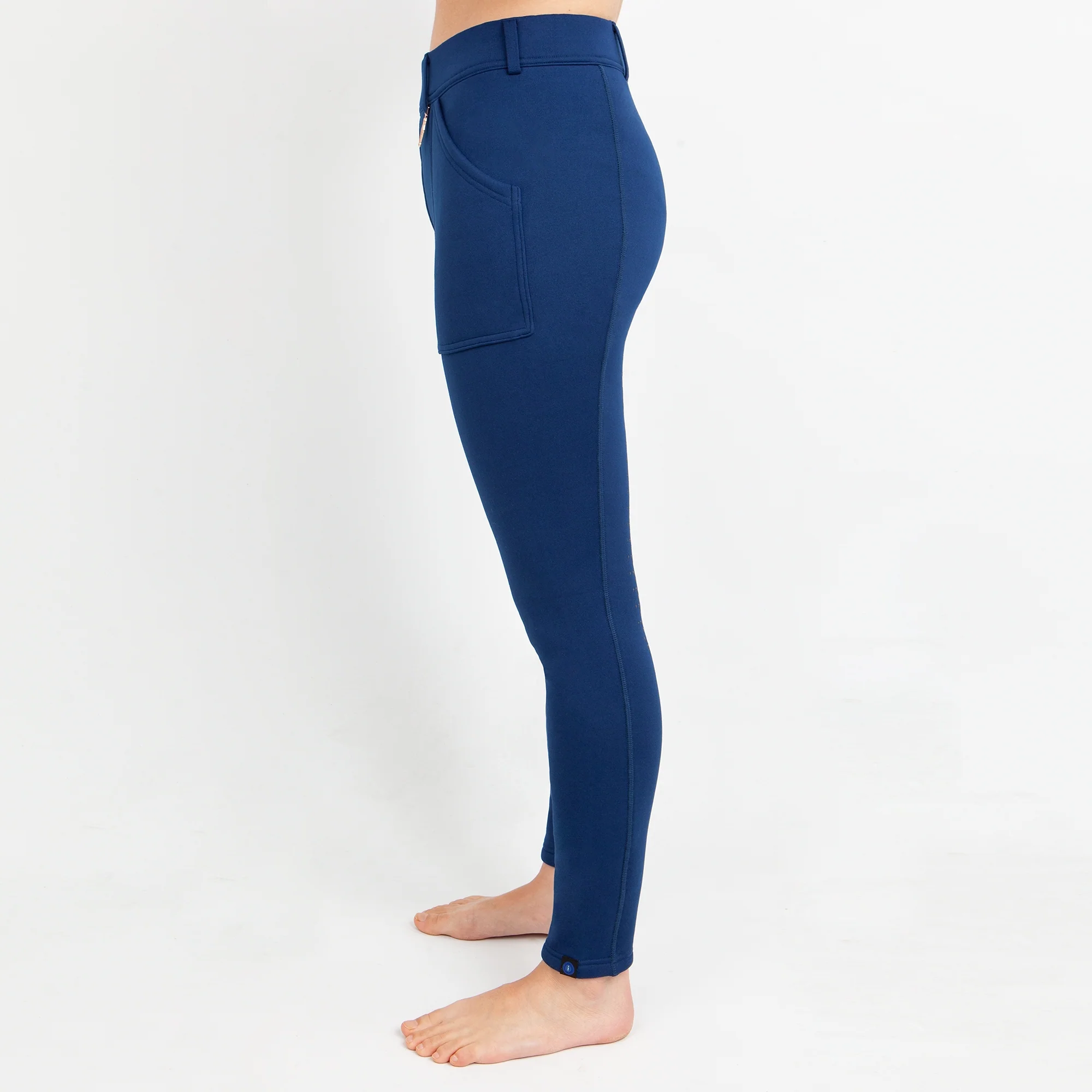 Irideon Kids Fjord Fleece Knee Patch Breeches - Image 3