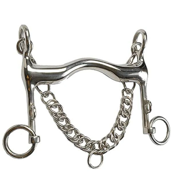 Jacks Hollow Low Port Weymouth Bit 5" Stainless St - Image 2