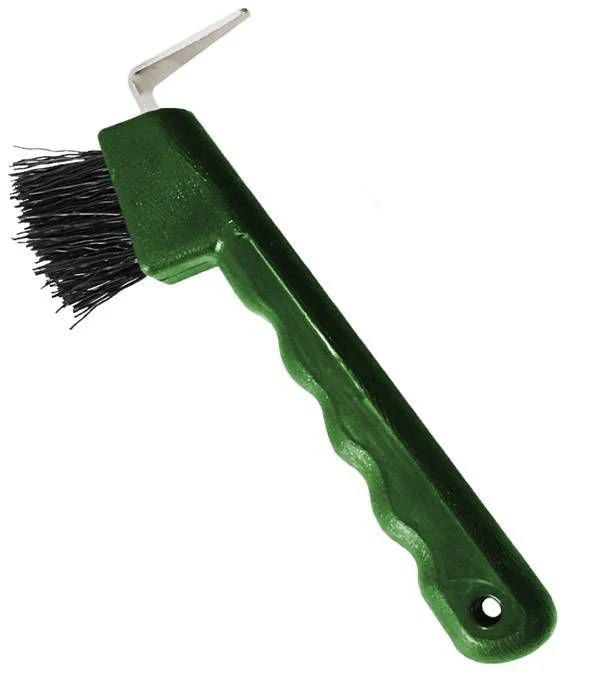 Jacks Hoof Pick with Brush 6" Black - Image 9