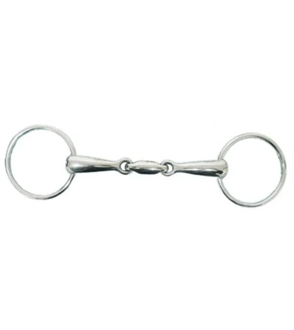 Jacks Horizontal Elliptical Link Loose Ring Snaffl