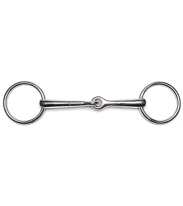 Jacks Loose 55mm Ring Snaffle Bit 5" Stainless Ste