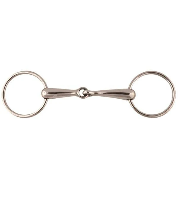 Jacks Loose Ring Snaffle Bit 5" Stainless Steel - Image 2