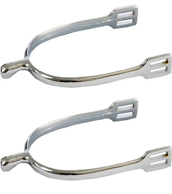 Jacks Mens Dressage Spurs with Knob End Neck #2026