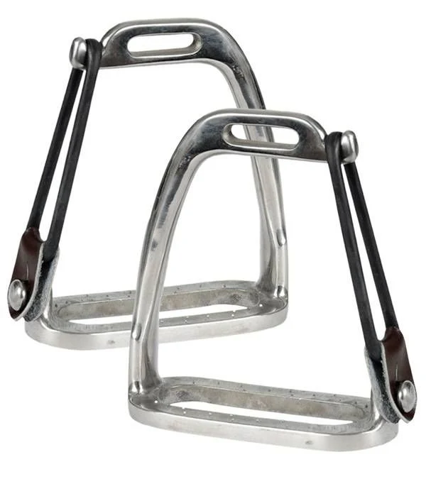 Jacks Peacock Safety Stirrups 3-1/2" Stainless Ste - Image 4