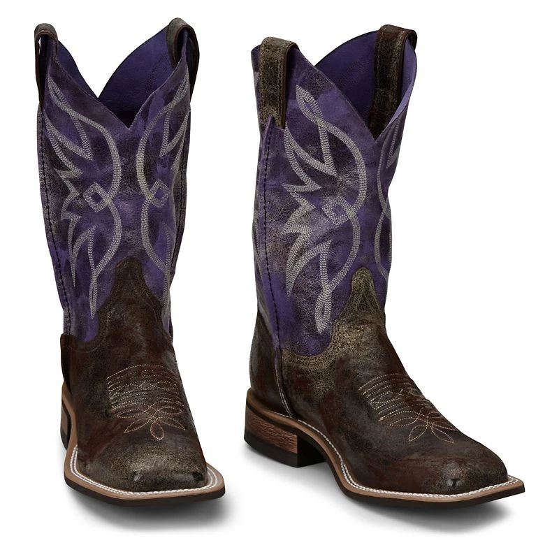 Justin Ladies Sterlington SqToe Boots