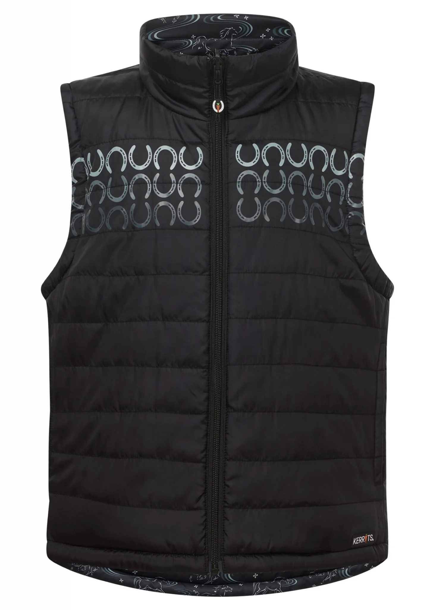 Kerrits Kids Ride The Wind Quilted Vest - Image 4