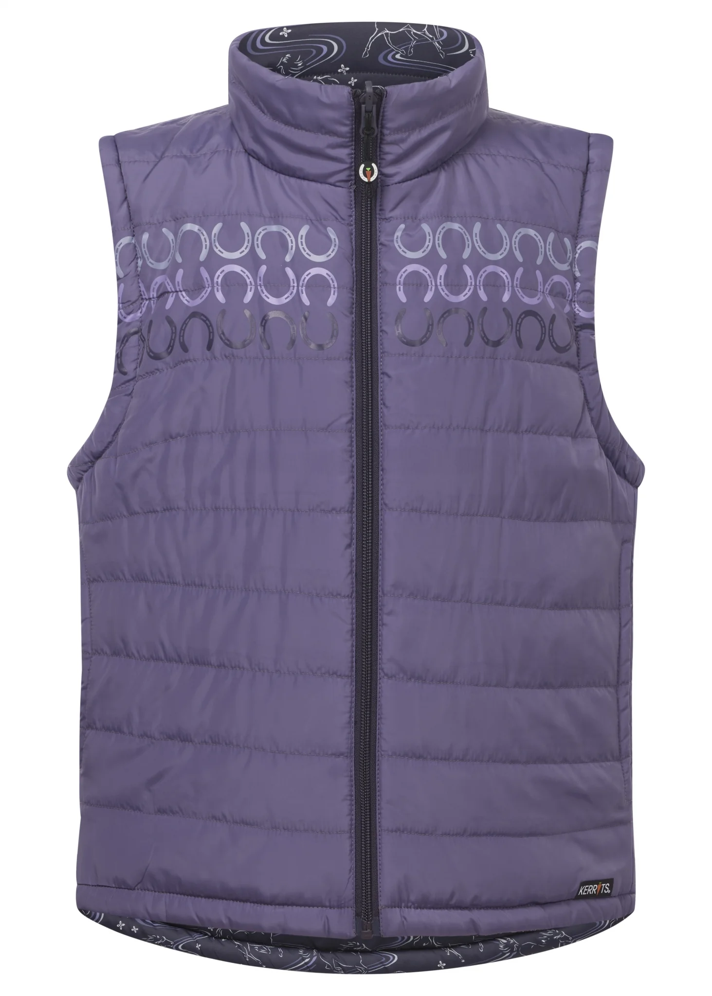 Kerrits Kids Ride The Wind Quilted Vest - Image 7