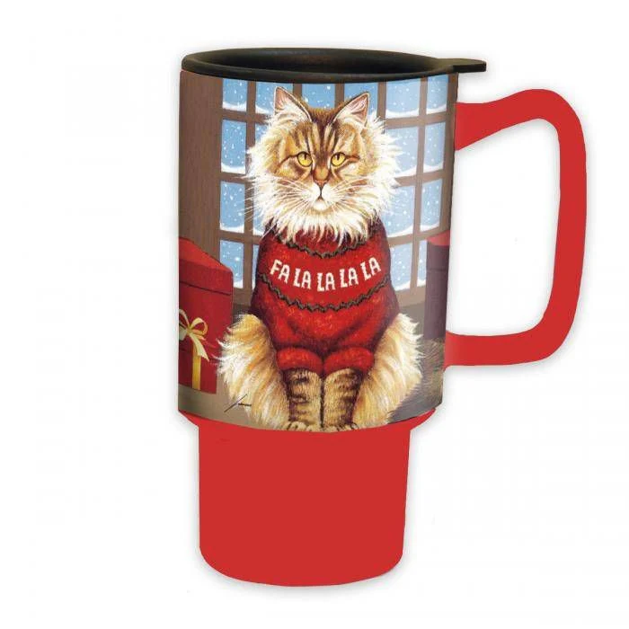 Kitty Carol Travel Mug