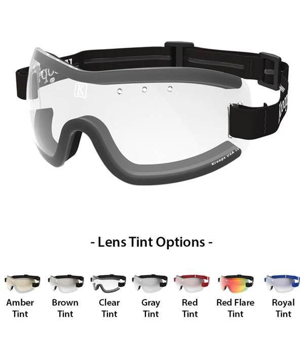 Kroops 13-Five Goggles One Size Gray Tint/Black