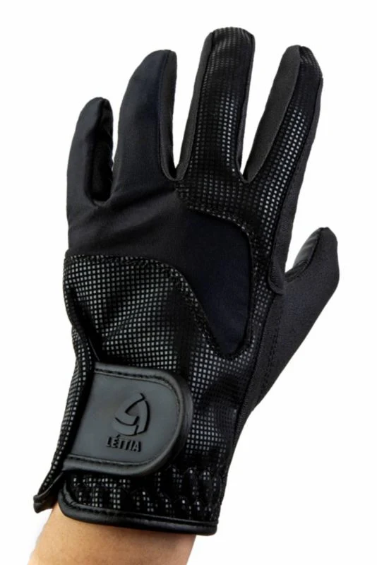 Lettia Collection Sicily Glove 6 Blk - Image 2