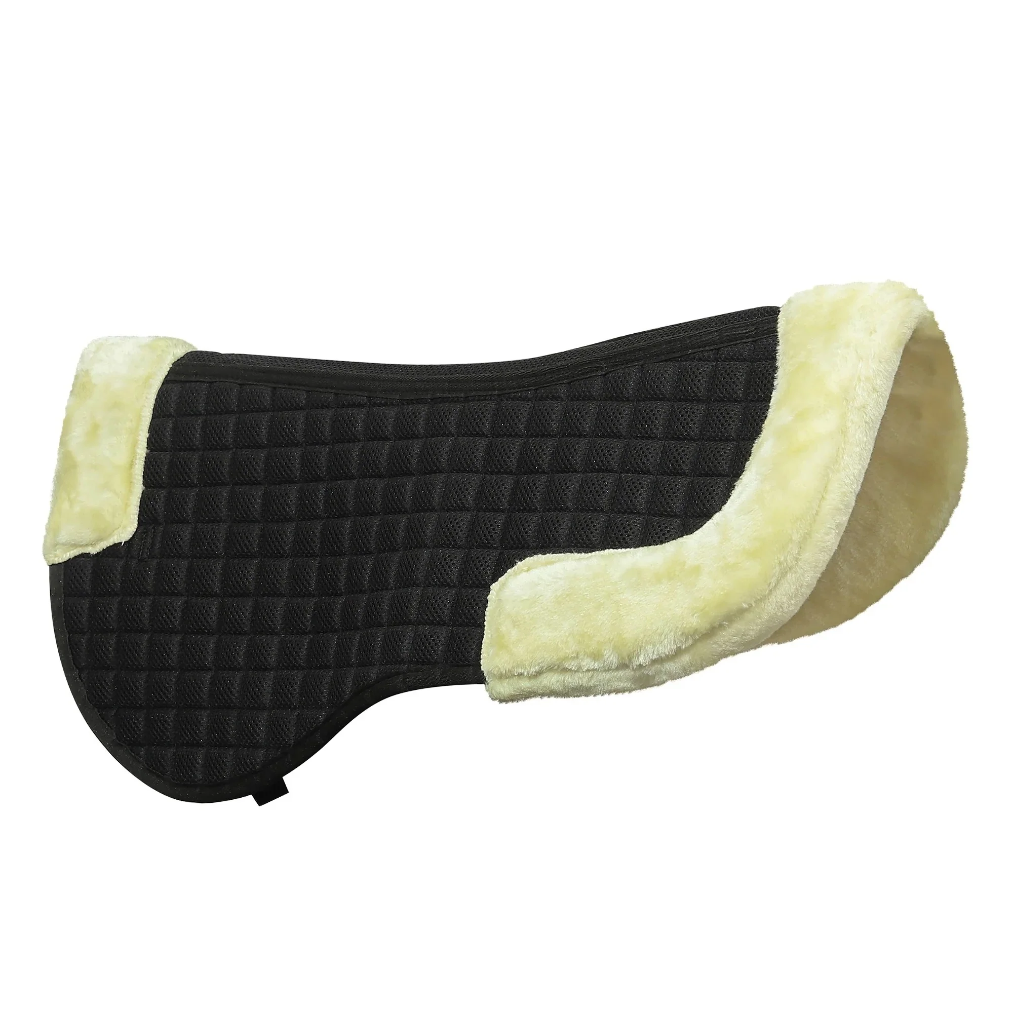 Lettia CoolMax Sherpa Quilted Half Pad with Trim - Image 3
