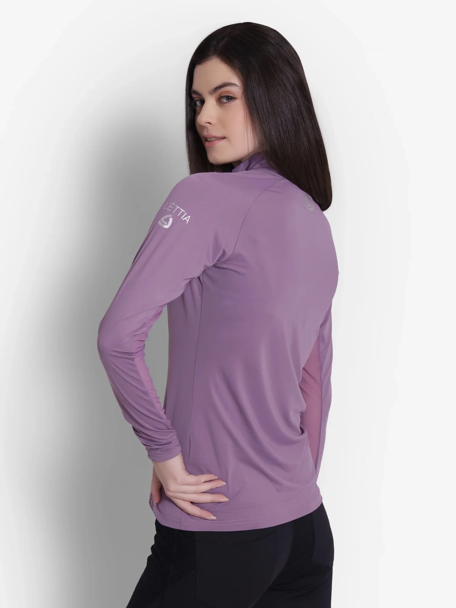 Lettia Ladies EquiFine Long Sleeve Sun Shirt - Image 5