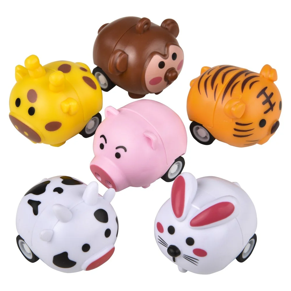 Mini Animal Pull Back Fidget Racer