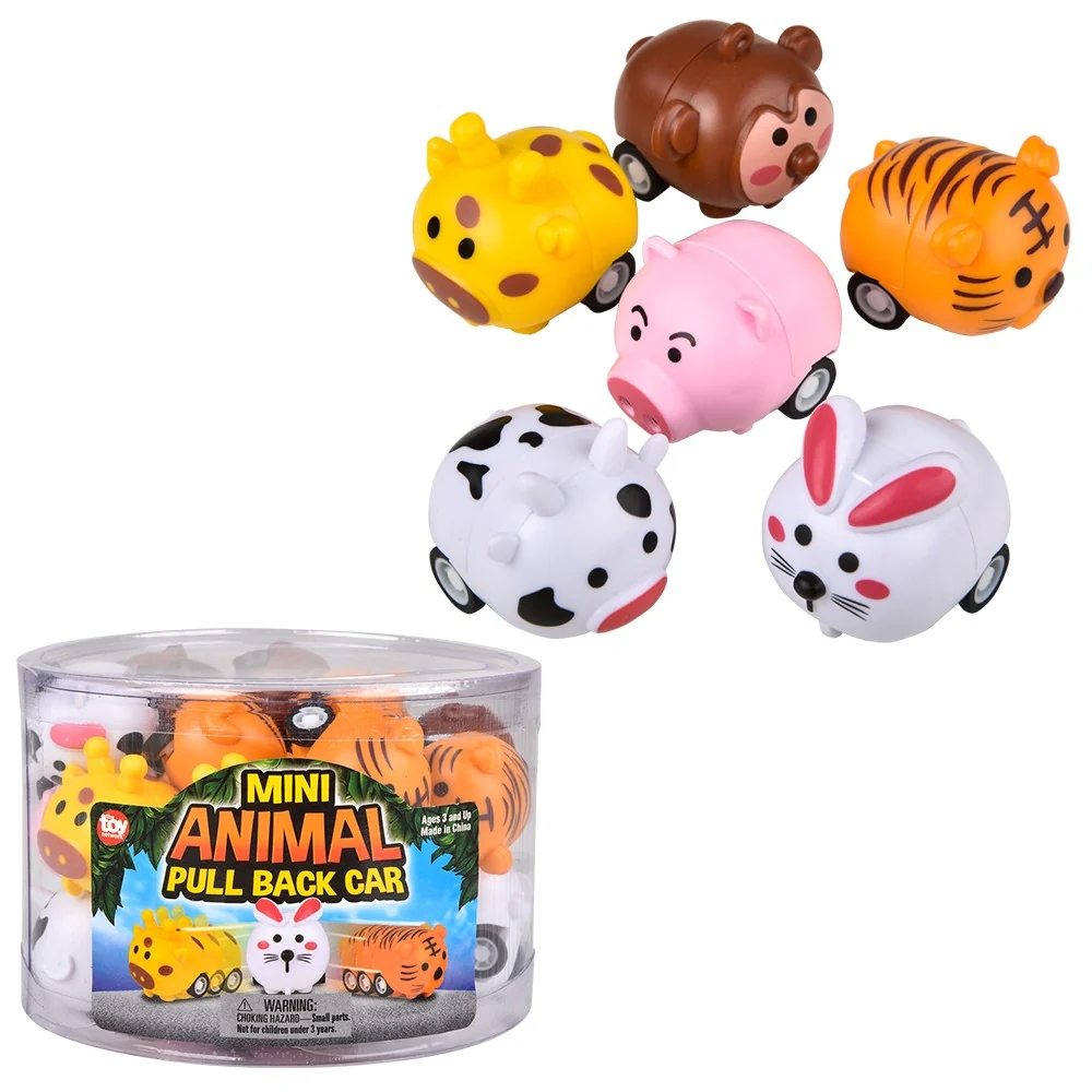 Mini Animal Pull Back Fidget Racer - Image 2