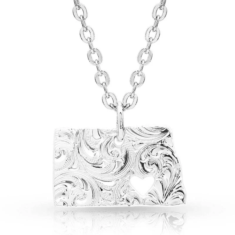 Montana Silversmiths I Heart North Dakota State Ch