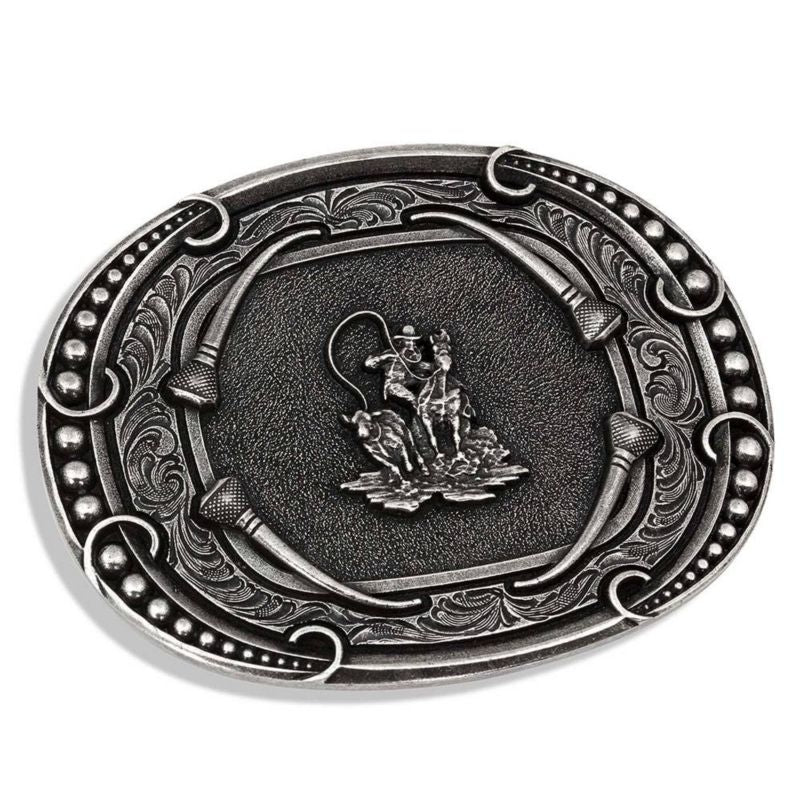 Montana Silversmiths Vignette Horseshoe Nail Calf