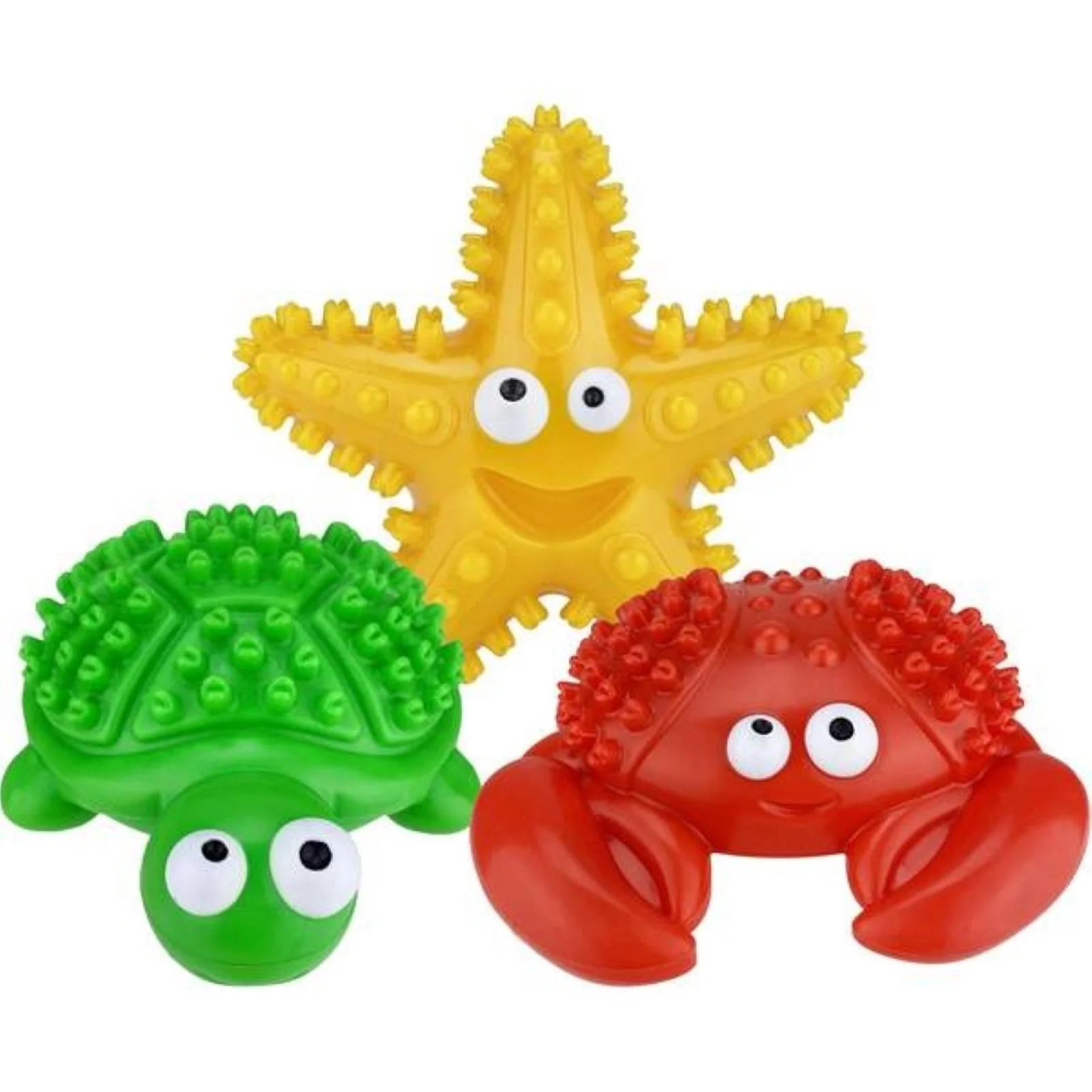 Multipet Deep Sea Teethers Dog Toy Md