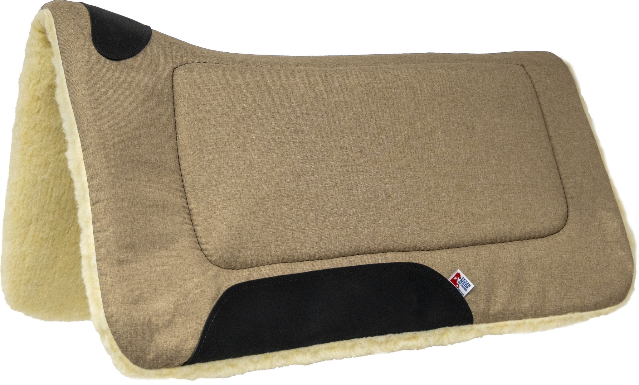 Mustang Brushed Denim Contour Jr Saddle Pad - Image 3