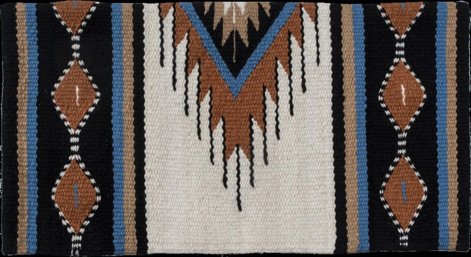 Mustang Del Rio Saddle Pad with Pressed Wool Spine Relief