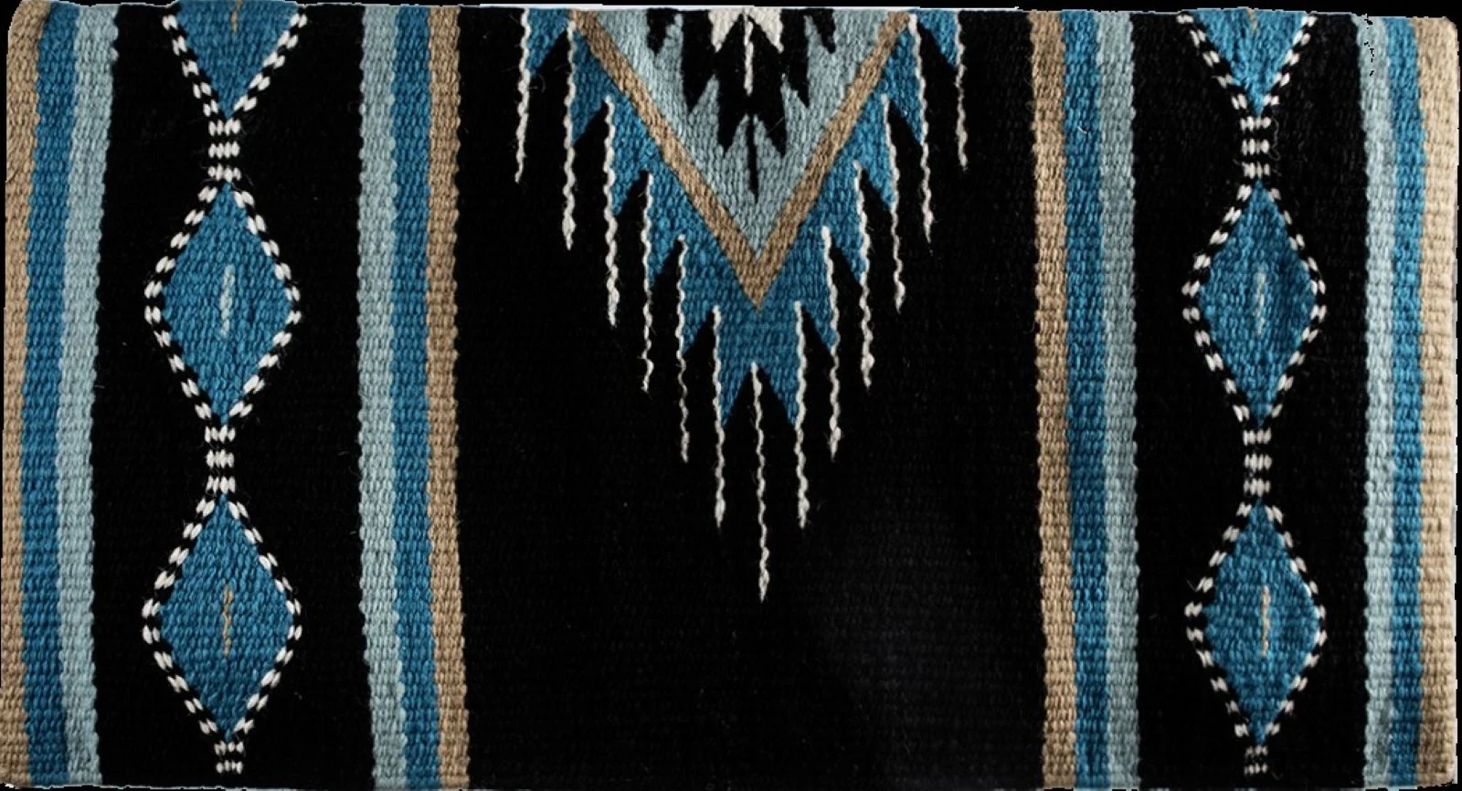 Mustang Del Rio Saddle Pad with Pressed Wool Spine Relief - Image 4