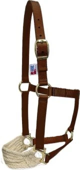 Mustang Nylon Halter with Mohair Bronc Nose - Image 3