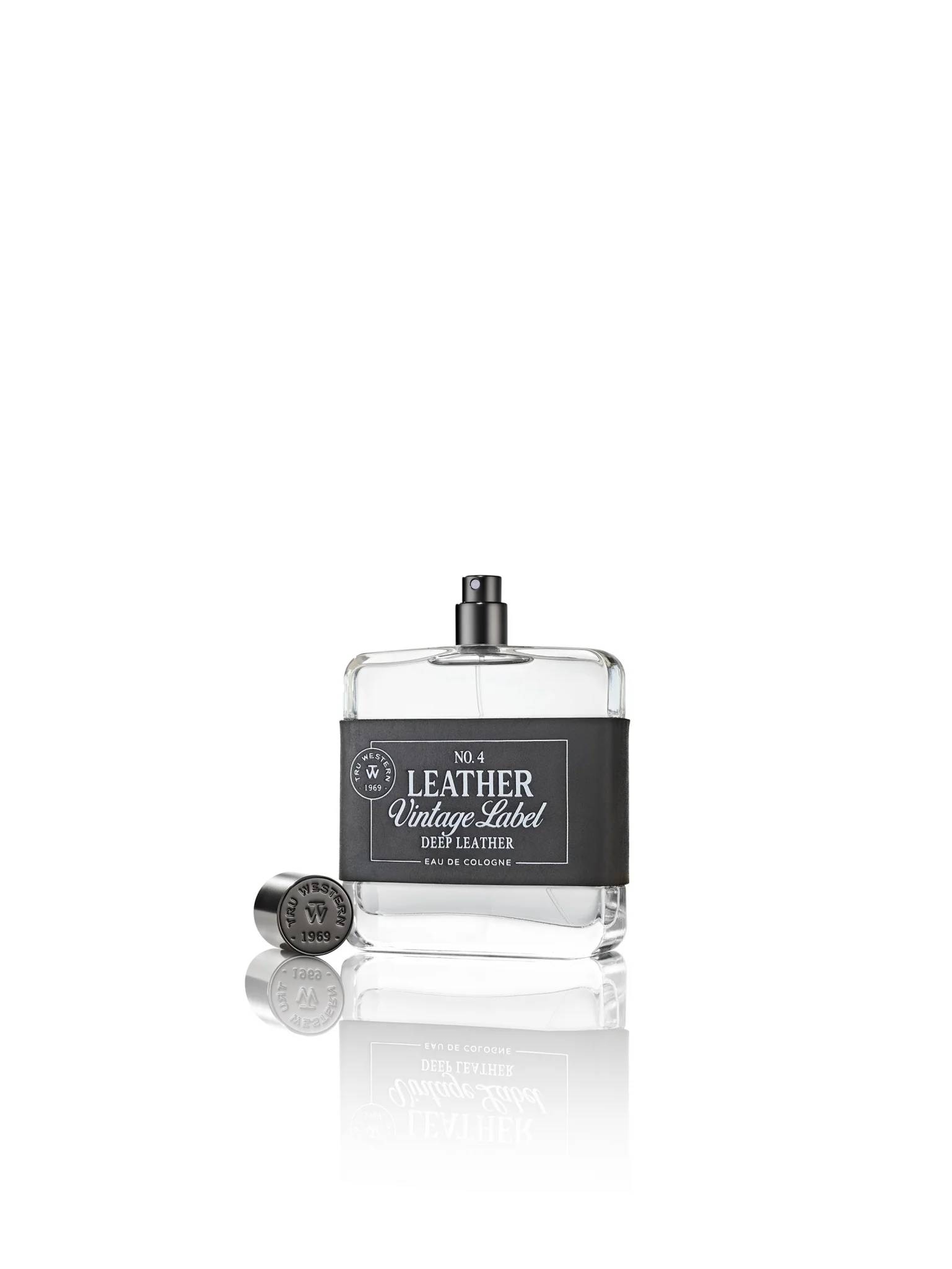 No. 4 Leather Vintage Label Deep Leather - Image 3