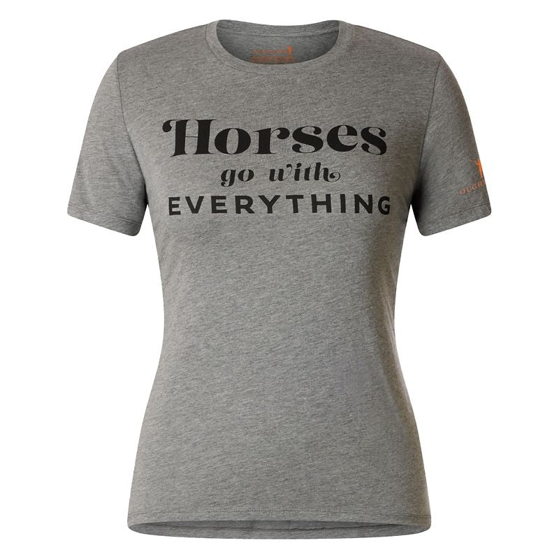 Oughton Horses Go With Everything Tee
