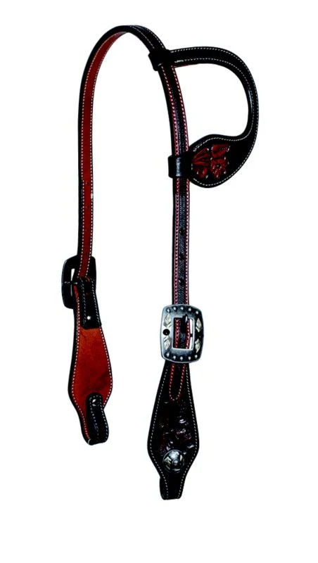 PC Collection Single Ear Floral Headstall