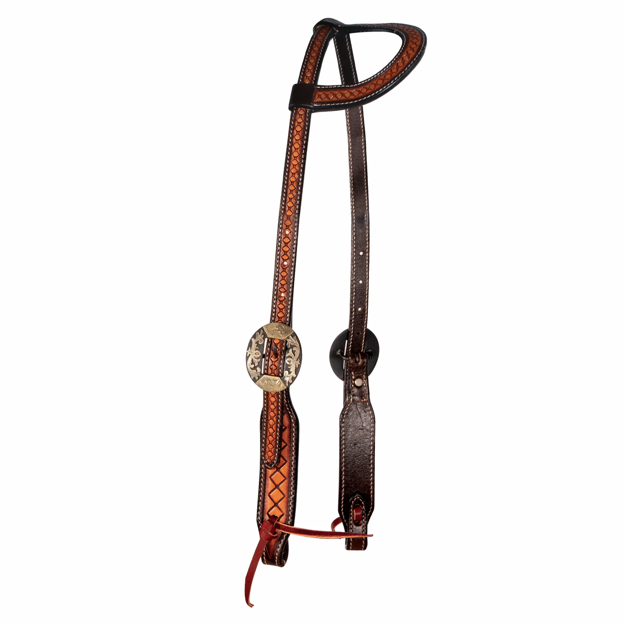 Professionals Choice Crosshatch 1-Ear Headstall