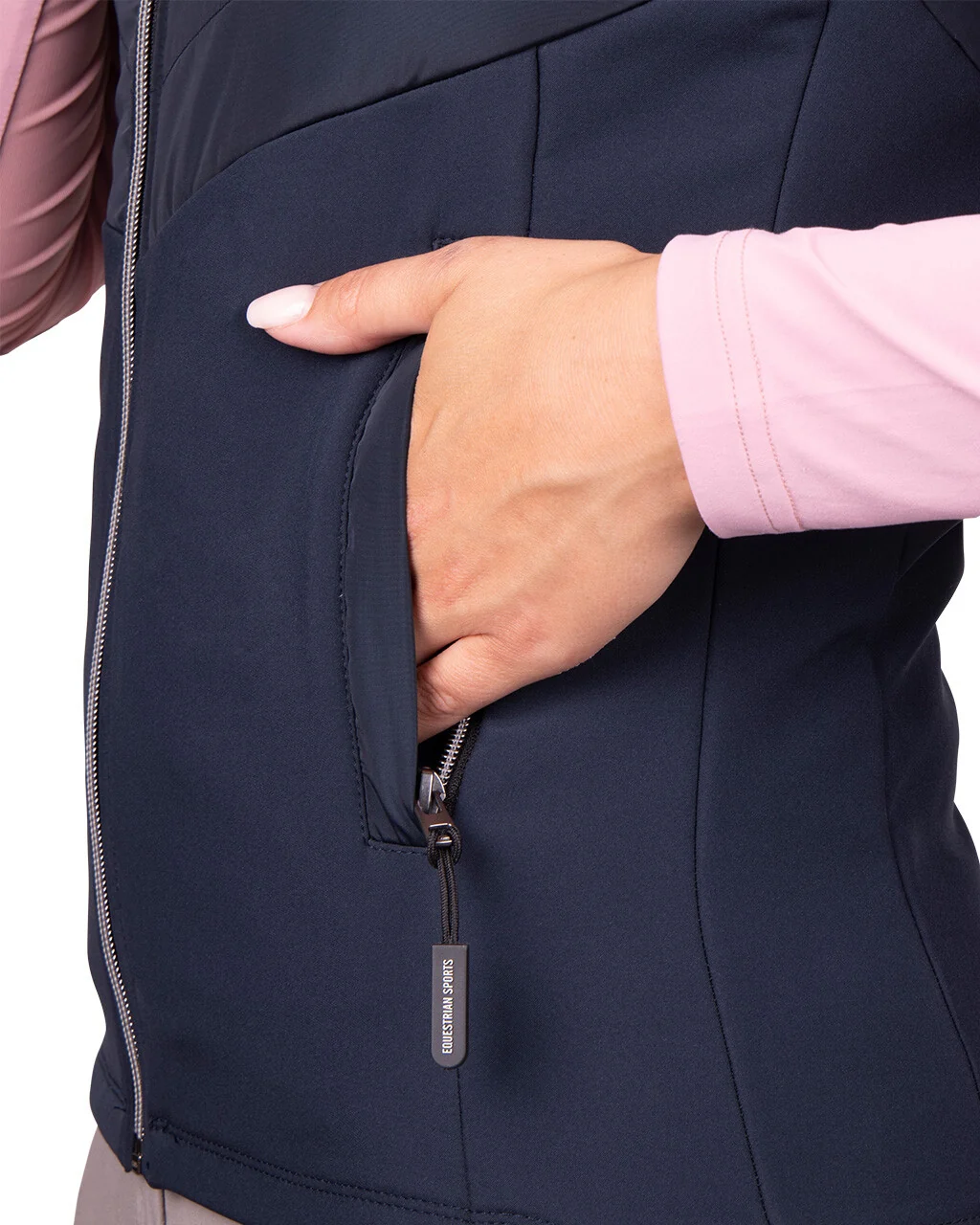 QHP Bodywarmer Fleece-Lined Vest - Image 4