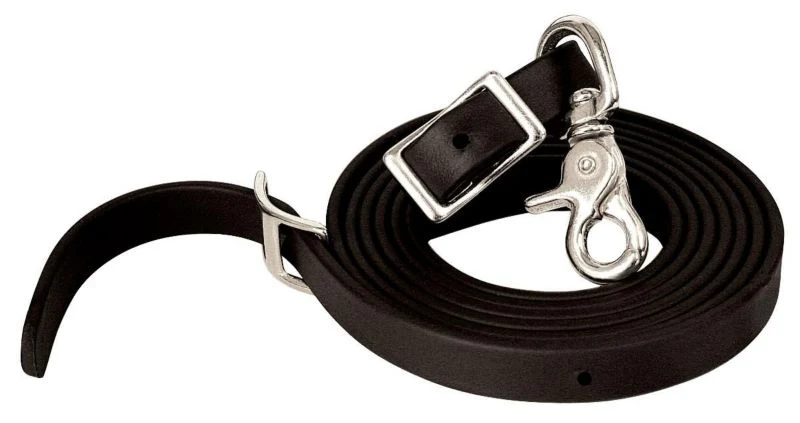 Reinsman 5/8 Biothane Roping Rein 5/8 X 8ft Brn - Image 3