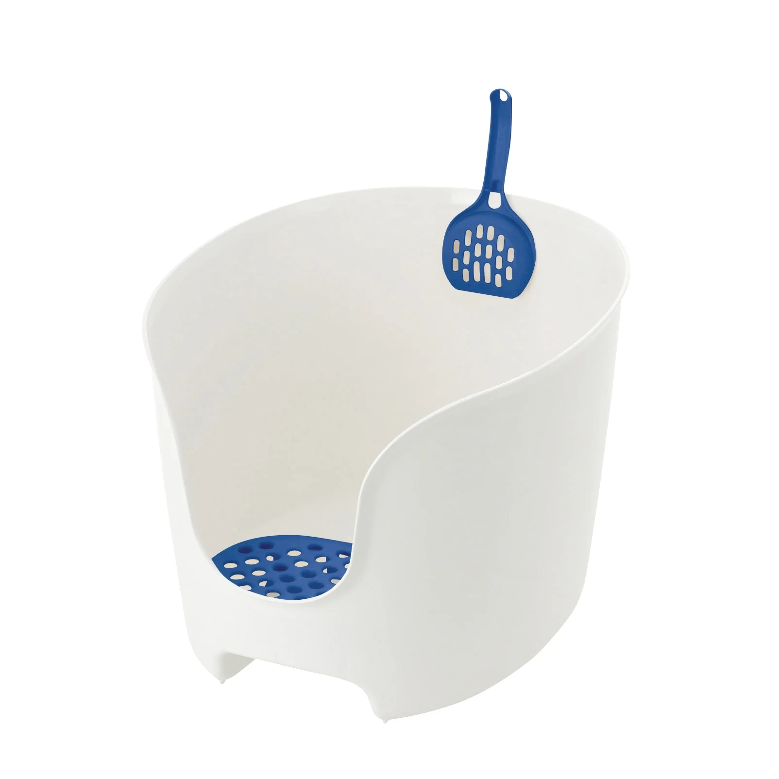 Richell PAW TRAX High Wall Cat Litter Box