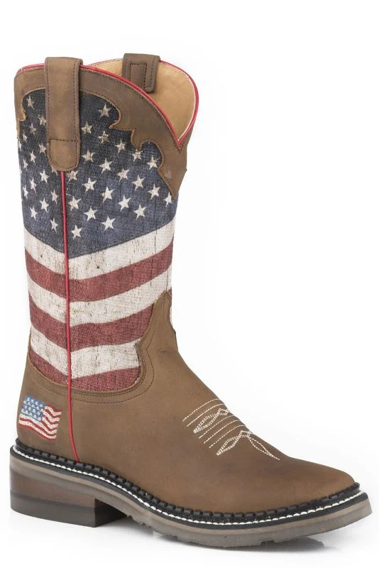 Roper Ladies The Fourth Sq Toe Boots