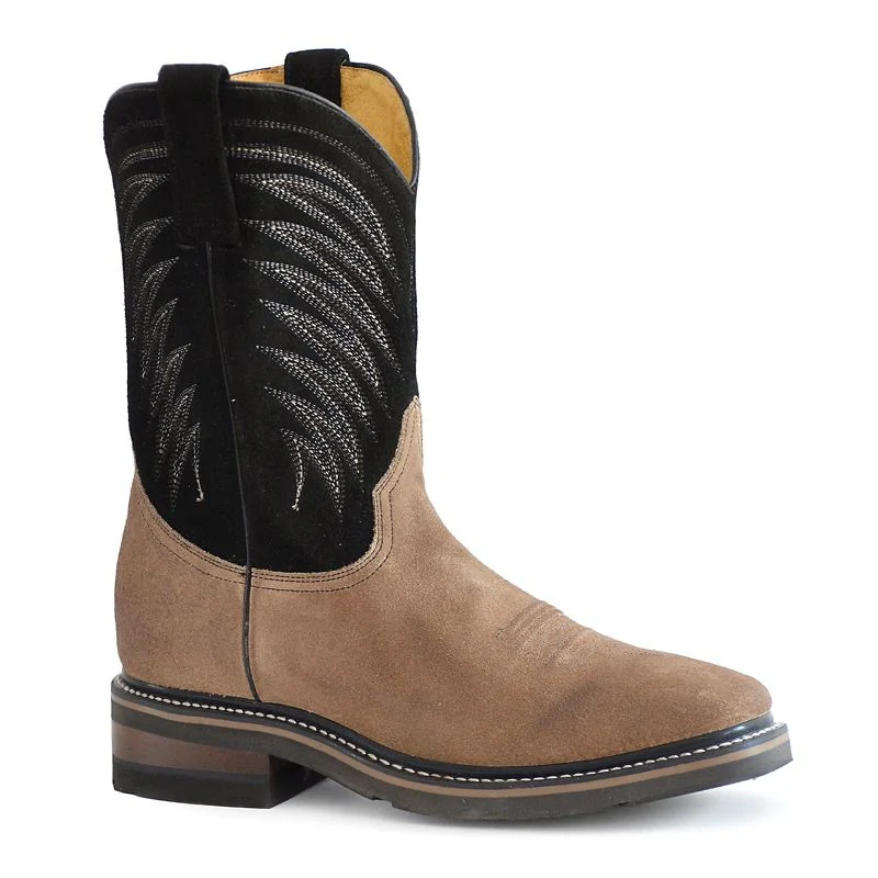 Roper Mens Roughout Square Toe Boots