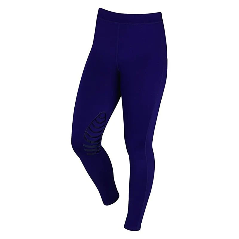 Saxon Ladies Essential Riding Tights 30 Black - Image 4
