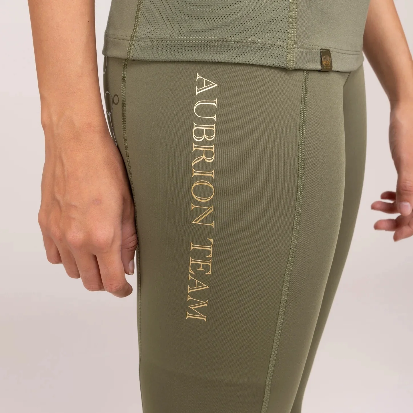 Shires Aubrion Team Riding Tights - Image 5