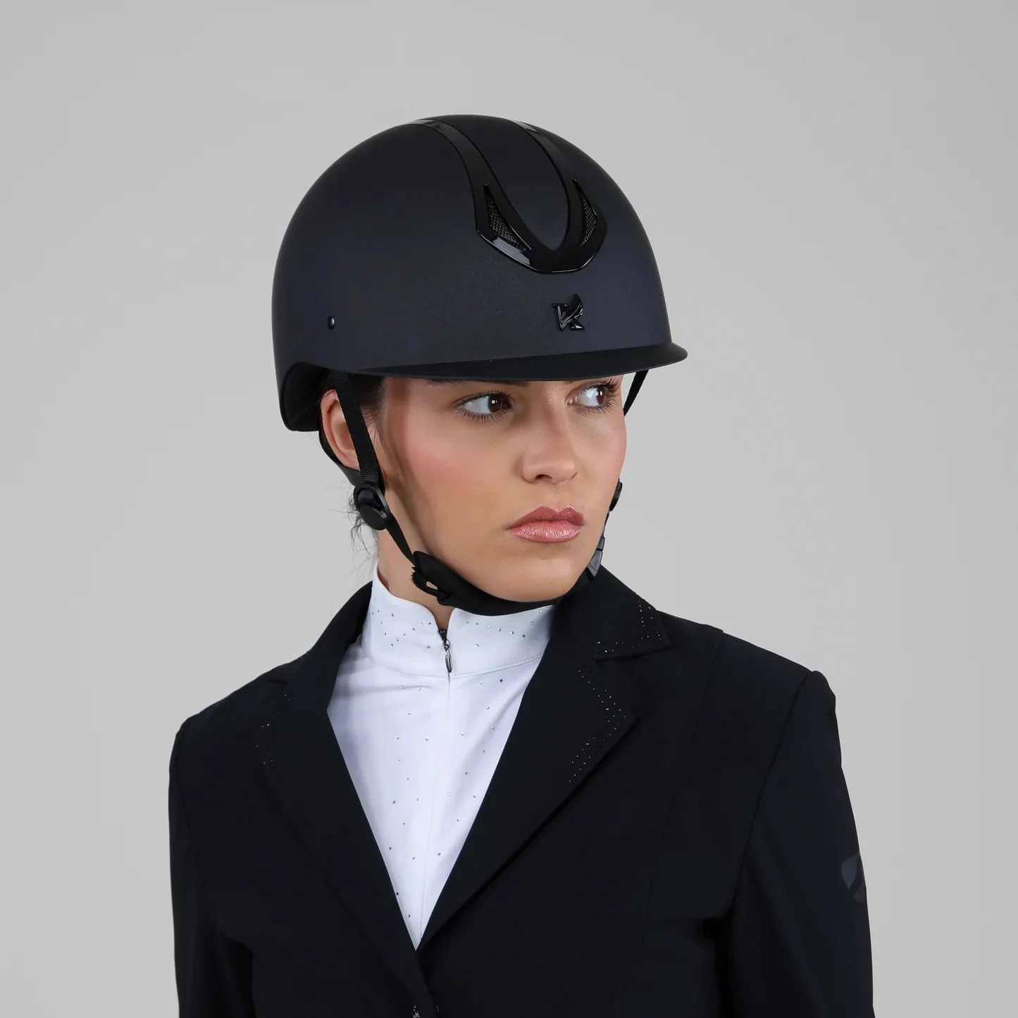 Shires Karben Silvia Standard Peak Helmet - Image 3