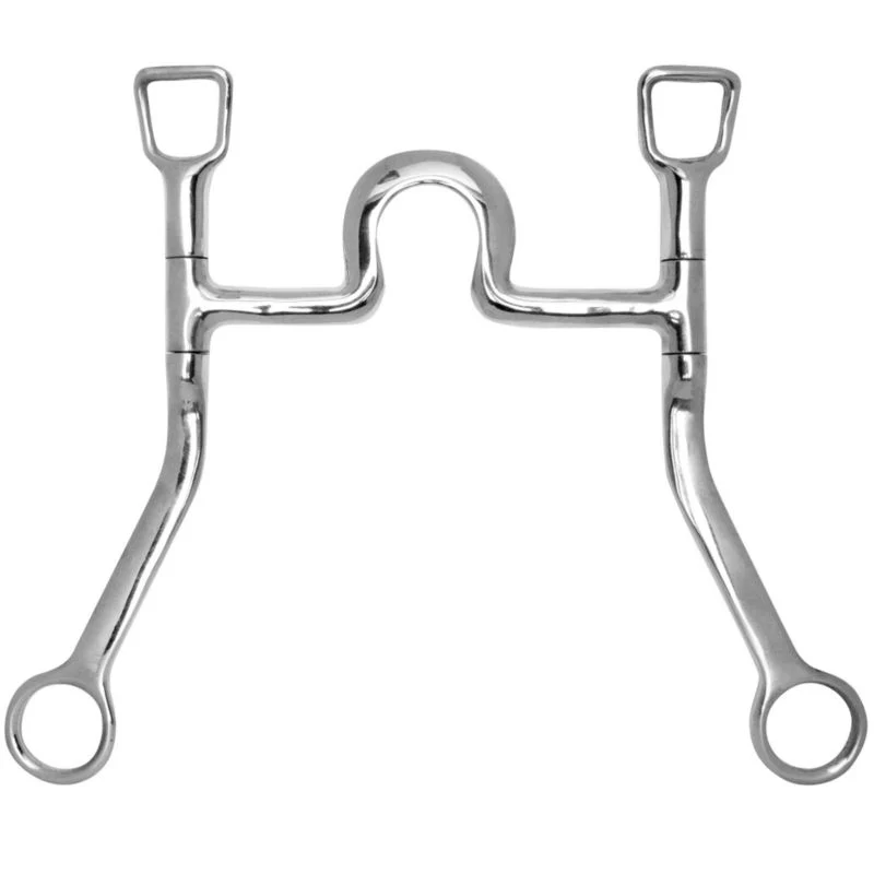 Stainless Steel Flat Shank Copper Inlay Port Bit 5